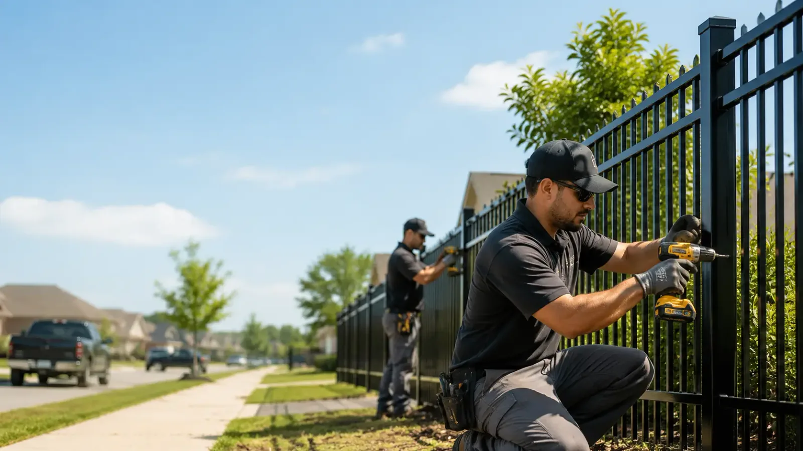 Metal Fence Installation in Old Westbury, NY